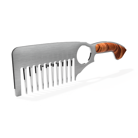 Tigerwood Beard Comb