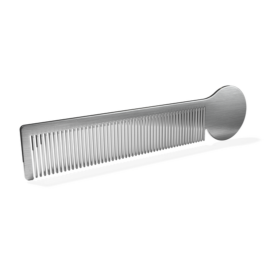 Stainless Mustache Comb