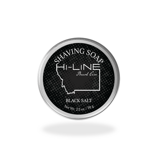Black Salt Shaving Soap